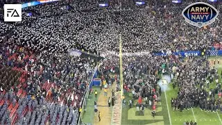 Army & Navy Alma Maters at the End of the Game | Army vs Navy 2024
