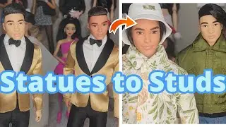 We Tried Customizing 2 Holiday Ken Dolls with ONLY Amazon Barbie Clothes… Did It Work?