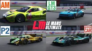 Le Mans Ultimate 1.0 - All Cars (Hypercar, LMP2, GTE, GT3) at Spa-Francorchamps