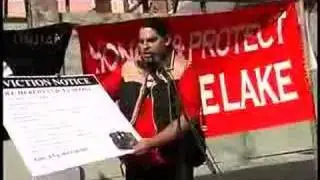 Native Americans Protest Calpine Energy Corporation