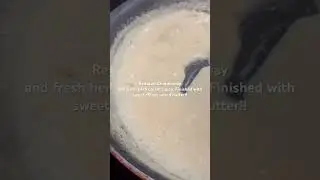 Creamy Salmon Sauce. All good sauces are finished with butter!! #herbs #butter #cream #salmon #chef