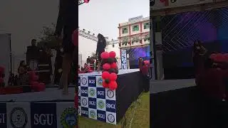 Fresher party frst time 😍😱💖 || colleges SDGI global University#viral #trendingshorts#reels #rap 
