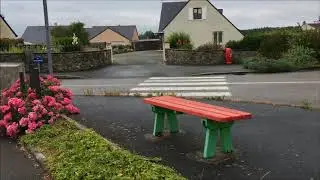 France.  Проездом по французской деревне Saint-Lambert-du-Lattay и кусочек  Beaulieu-sur-Layon.