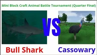 Mini Block Craft ABT Quarter Final (Bull Shark VS Cassowary)