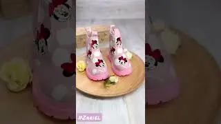 Ghete Fată Roz Cu Fermoar Zariel