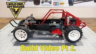 Tamiya Wild One Buggy Build, Chassis Complete
