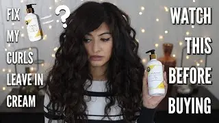 FIX MY CURLS Leave In Cream | Honest Review Opinion & Advice | The Real Tea