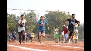 #Girls 2day police events #100Meters || ICON INDIA