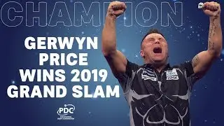 GERWYN PRICE IS THE 2019 GRAND SLAM CHAMPION