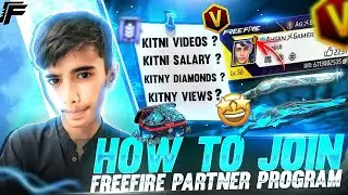 Get V Badge in Free Fire 😱 | Partner Program Full Details – Salary, Diamonds, Views!