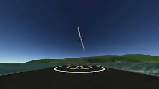 Astro-3 Booster Landing
