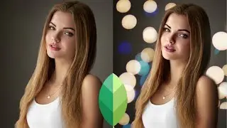 Snapseed Tutorial ~ Bokeh Effect ~ Bokeh Background ~ Photo Editing Tutorial