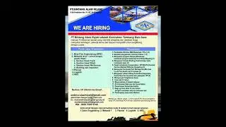 LOKER PERTAMBANGAN UPDATE 8 MEI 2022