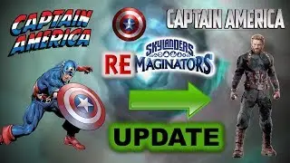 Brylander UPDATES... CAPTAIN AMERICA - from Avengers: Infinity War in Skylanders Imaginators!