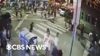 Surveillance video shows moment mass shooting starts in Philadelphia