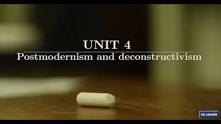 Introduction to Continental Philosophy, part 4: Postmodernism and deconstructivism