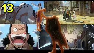 One piece ambition ( Bab 13) detik detik Luffy ditusuk crocodile