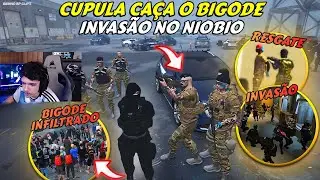 BIGODE É CAÇADO PELA CUPULA | PM FOI S3QUESTRADO NA DP E INVASÃO NO NIOBIO - BKINHO RP CLIP'S