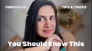 Top Concealer Tips : Indian Skin Tones | Concealer Hacks | Oily , Dry & Combo Skin | Giveaway 🎉🥳