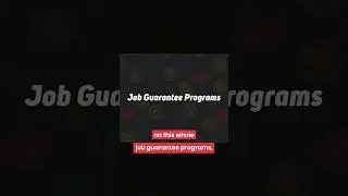 Do people really get a Job via Job guarantee programs?