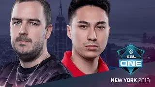 CS:GO - mousesports vs. Gambit [Dust2] Map 2 - Group A Winners' Match - ESL One New York 2018