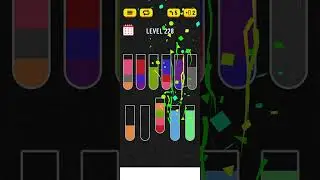 Water sort puzzle level 228 #walkthrough #watersortpuzzlegame #watersortpuzzle