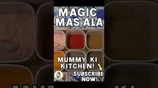 Magic Masala of Mummy Ki Kitchen ! ✨ 🪄 #MasalaMagic #MummyKiKitchen #indianrecipe #YoutubeShorts
