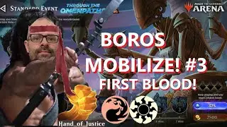 Boros Mobilize!🔥☀️Bo1 Standard Constructed Event #3🔥☀️[MTG Arena] OM1 - Through the Omenpaths