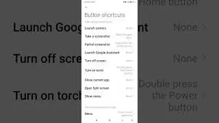 Partial screenshotLong press the Home button 100%mi phone  please subscribe#settings