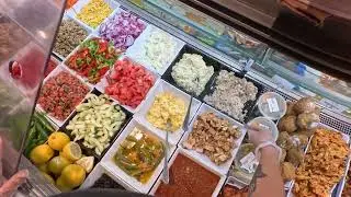 POV behind the grill 