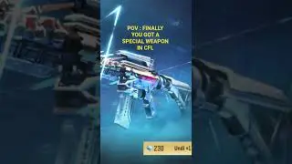 finally you got a special weapon in cfl #shorts #fyp #crossfirelegends #cfl