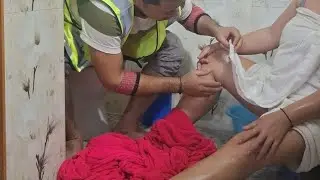A man and woman working / ASMR cleaning / Daily routine