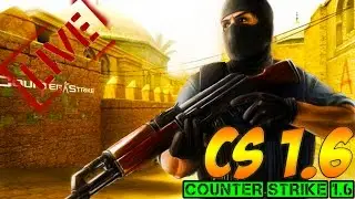 LIVE DE COUNTER STRIKE 1.6 ( CS 1.6 ) DE VOLTA AS ORIGENS MALANDRAMENTE #JOGOSPC