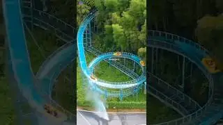 World's Most Dangerous Water Slide 😱 #shorts #ytshorts @worldkfactz