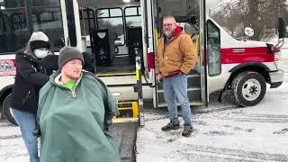 Bata Bus driver Wil picking Sam up & dropping him off at IFS 1.16.26 @onthatnote 