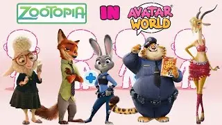 NEW!!! ZOOTOPIA IN AVATAR WORLD //PAZU //CANDYMIA