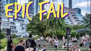 Music Garden fail! Harbour front wander #torontowalks 