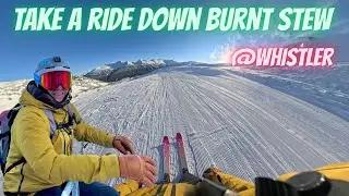 Take a Sunny ride down Burnt Stew at Whistler