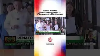 &lsquo;Filed na ito as first impeachment complaint vs. VP Sara under the 20th Congress&rsquo;