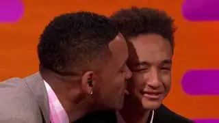 Will Smith embrasse son fils Jaden dans la bouche
