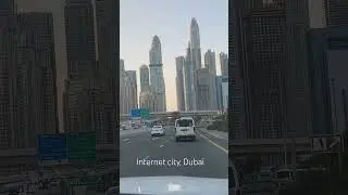 A short glimpse featuring and covering Internet city skyscrapers in video #internetcity #dubai #uae