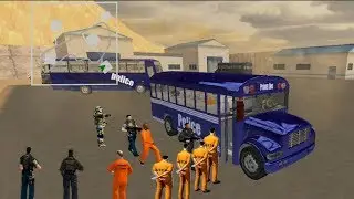 Jail Prisoner Transport Police Bus Drive 👮😷👮 #3 ANDROID GAMER