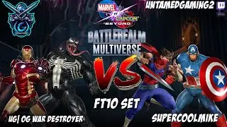 MVCI Beyond BattleRealm Multiverse - UG| OG War Destroyer VS SuperCoolMike FT10 Set