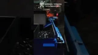 Auto feeder round steel rod forging heating WZP-160 induction heating machine