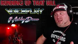 Running Up That Hill - Kate Bush (Stranger Things Acapella) VoicePlay ft.Ashley Diane REACTION VIDEO