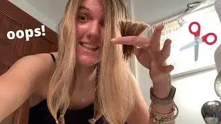 quarantine made me cut my hair.