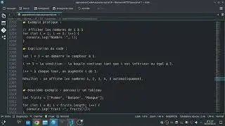 👉 JavaScript : Comprendre la boucle for (exemples simples et pratiques) PART A