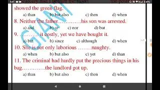 Fill in the blanks with appropriate Conjunctions | Conjunction Practice Set @giantclasses