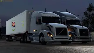 ATS VUELTITA CON AMIGOS MAPA DE MEXICO VOLVO VNL 680 CARGANCO CONTAINER