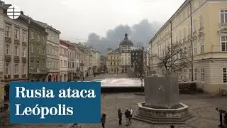 Rusia ataca Le&oacute;polis a pocos kil&oacute;metros de Polonia